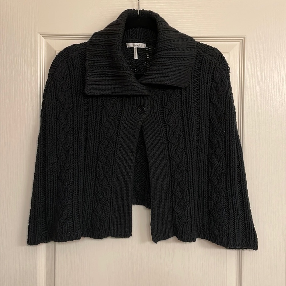 Knit dress shawl
